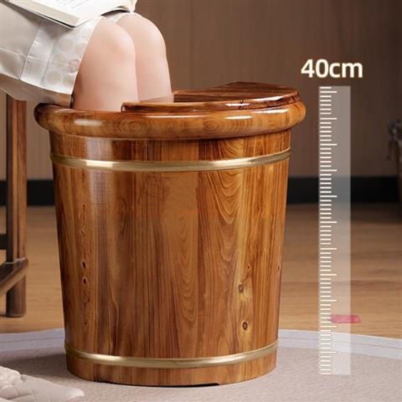 Spa & Wellness Earth City Москва - Wooden Foot Soaking Bucket, Solid Wood
