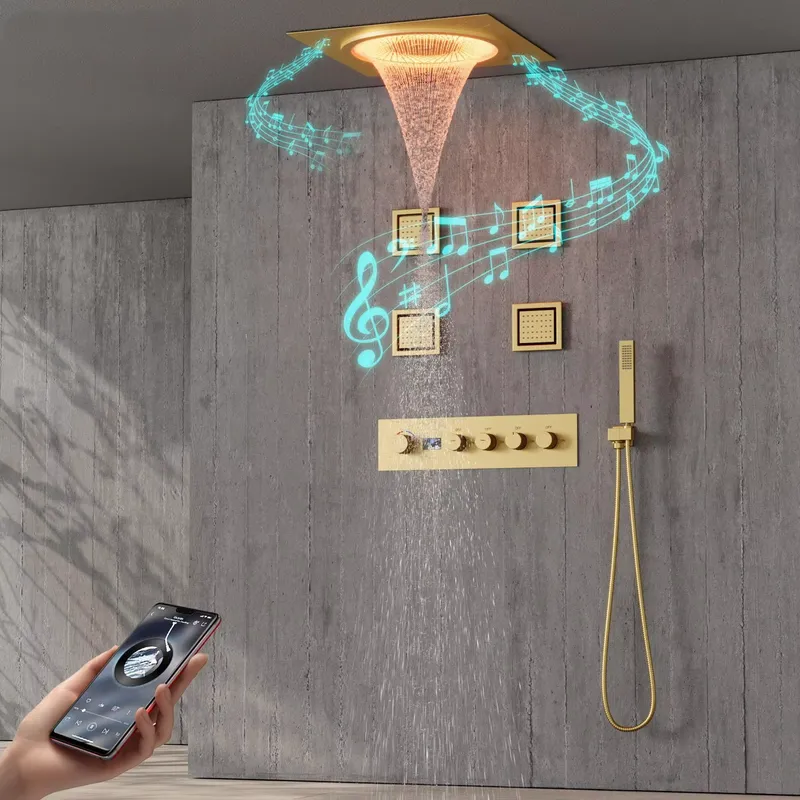 Smart LED Shower Set Bathroom  - Spa & Wellness Earth City Москва review and price