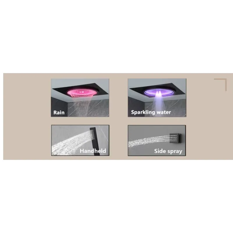 Smart LED Shower Set Bathroom  - Spa & Wellness Earth City Москва review and price