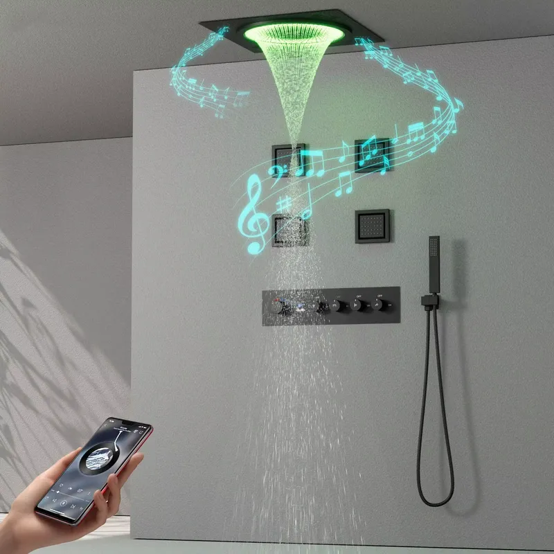 Smart LED Shower Set Bathroom  - Spa & Wellness Earth City Москва review and price