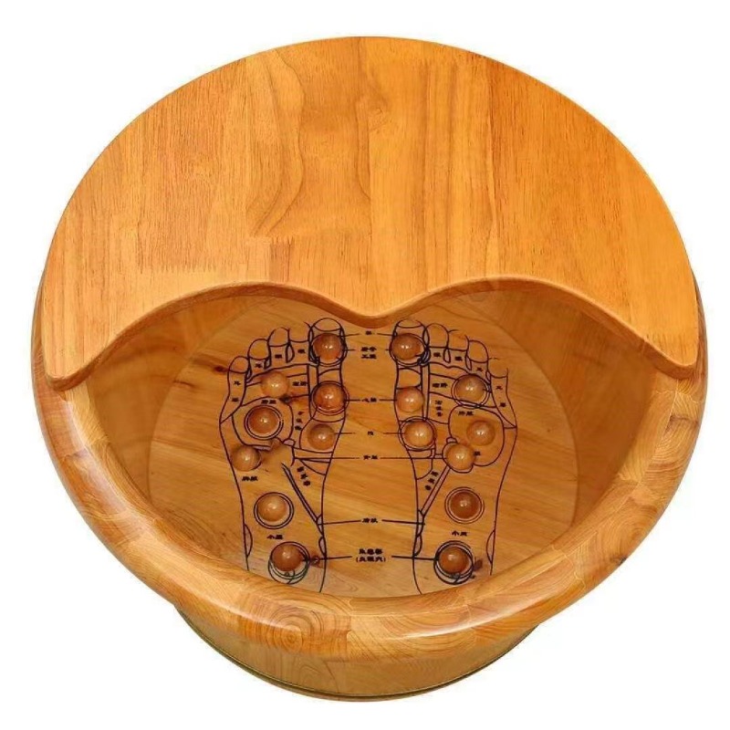Cedar Wood Foot Soaking Bucket - Spa & Wellness Earth City Москва review and price