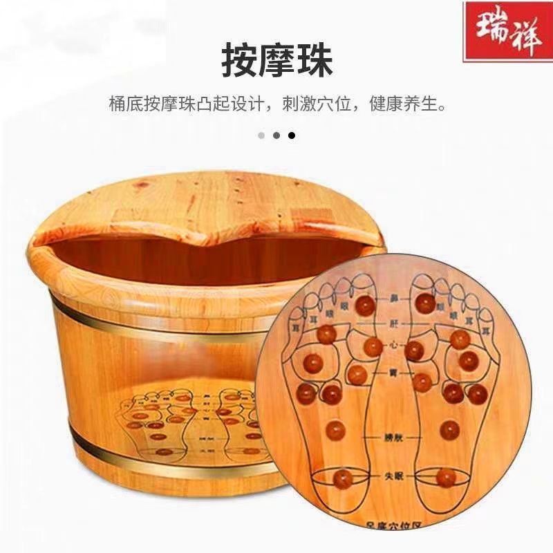 Cedar Wood Foot Soaking Bucket - Spa & Wellness Earth City Москва review and price