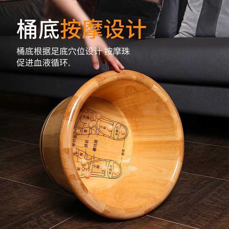 Cedar Wood Foot Soaking Bucket - Spa & Wellness Earth City Москва review and price