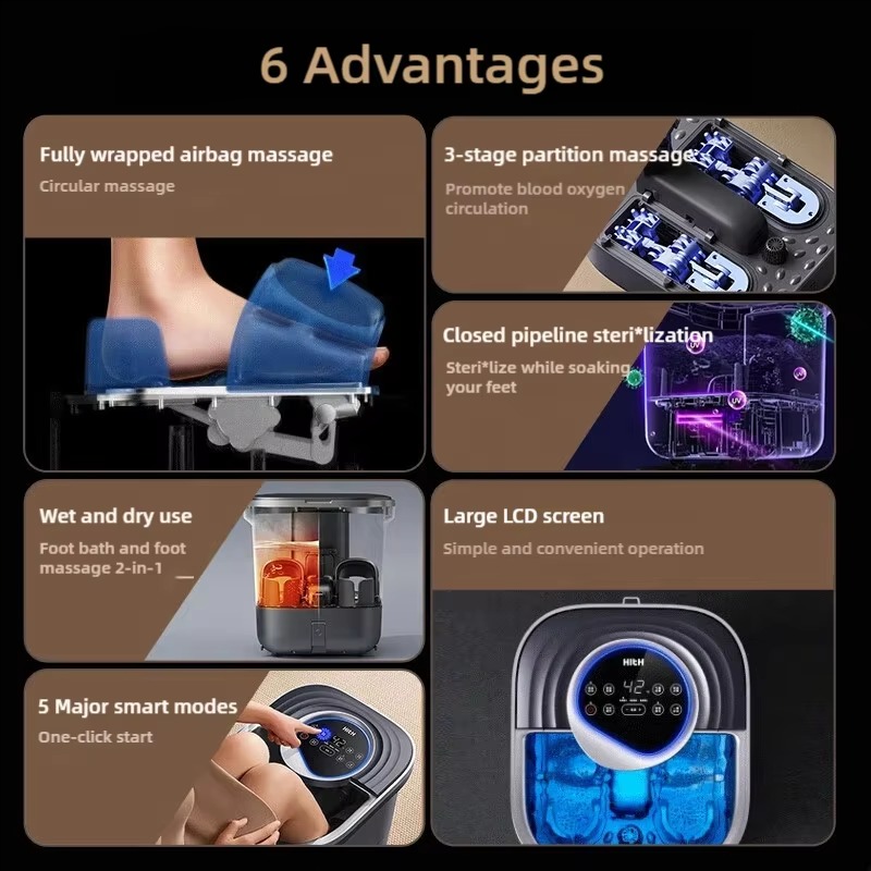 Portable Electric Foot Massage - Spa & Wellness Earth City Москва review and price