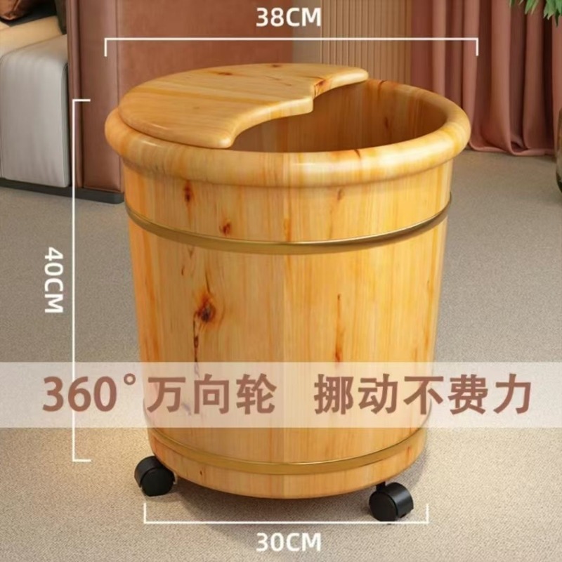 Wooden Foot Soaking Bucket, So - Spa & Wellness Earth City Москва review and price