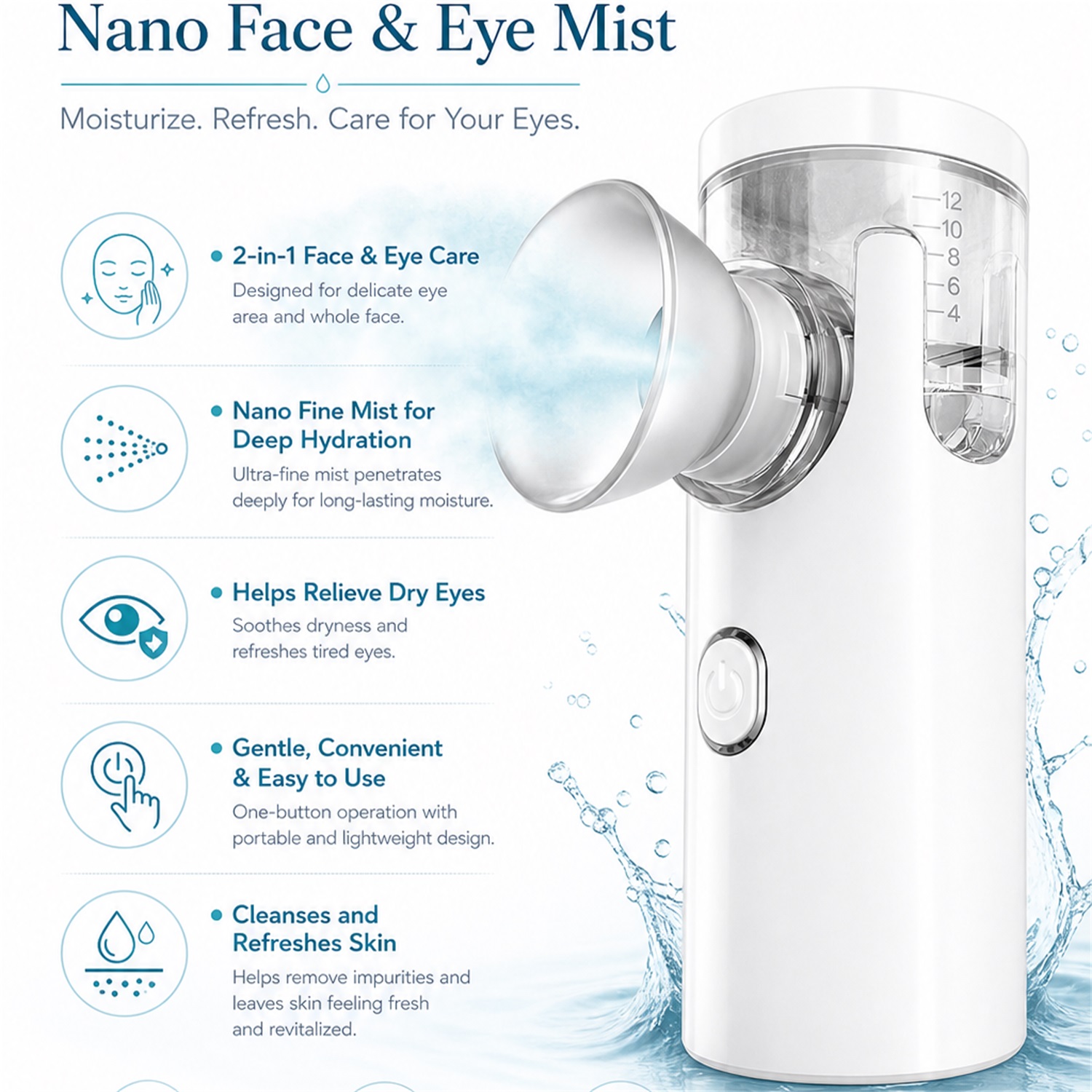 Eye Nano Sprayer Electric Eye  - Facial Steamer Nano review and price