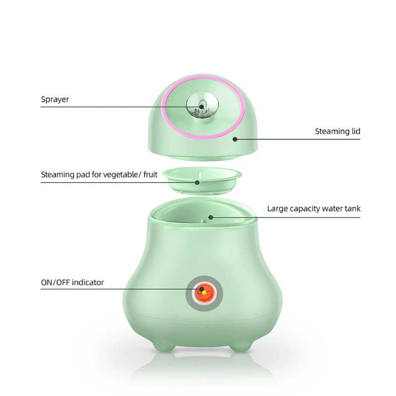 Fruit and Vegetable Facial Ste - Facial Steamer Nano review and price