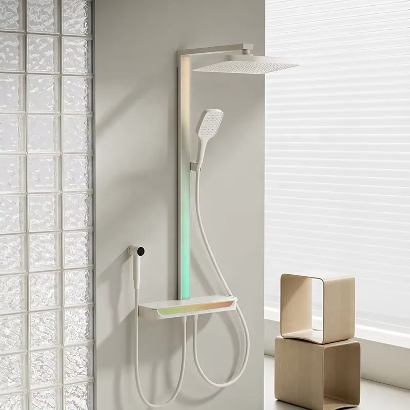 Brass Digital Waterfall Shower - Spa & Wellness Earth City Москва review and price