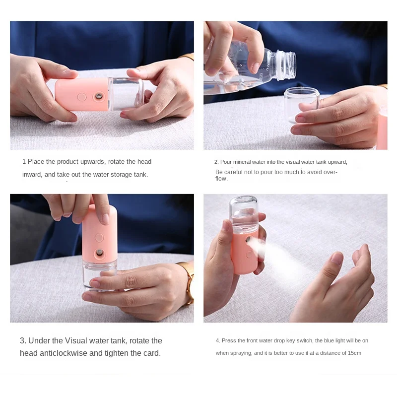 Mini Portable Humidifier Facia - Facial Steamer Nano review and price