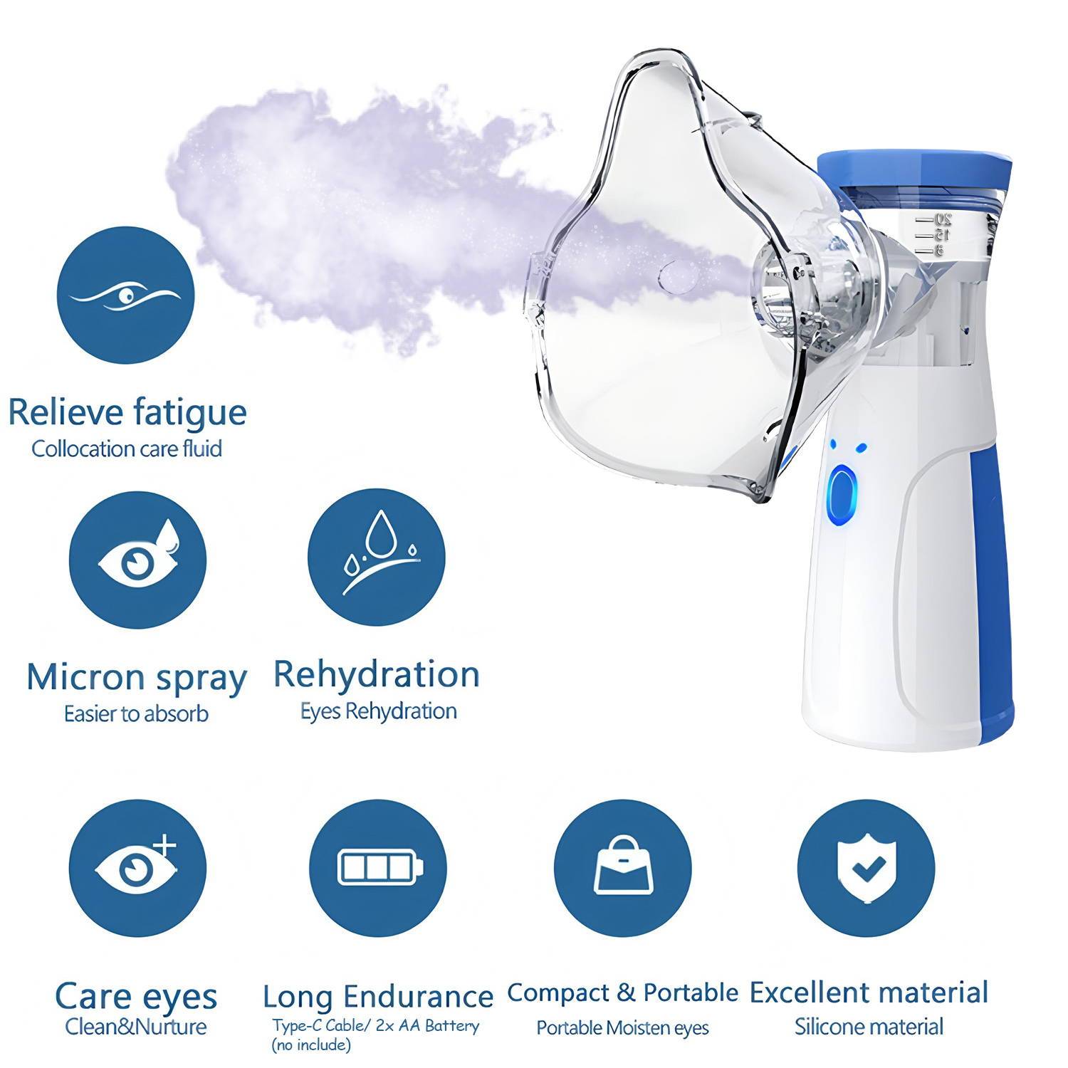 Mini Portable Humidifier Facia - Facial Steamer Nano review and price