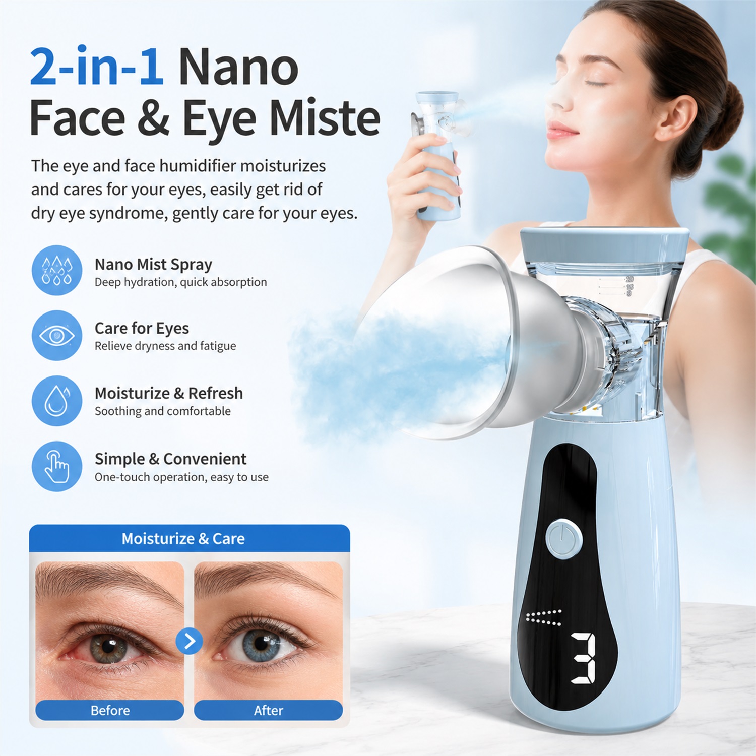 Nano Cold Spray Facial Steamer - Facial Steamer Nano review and price