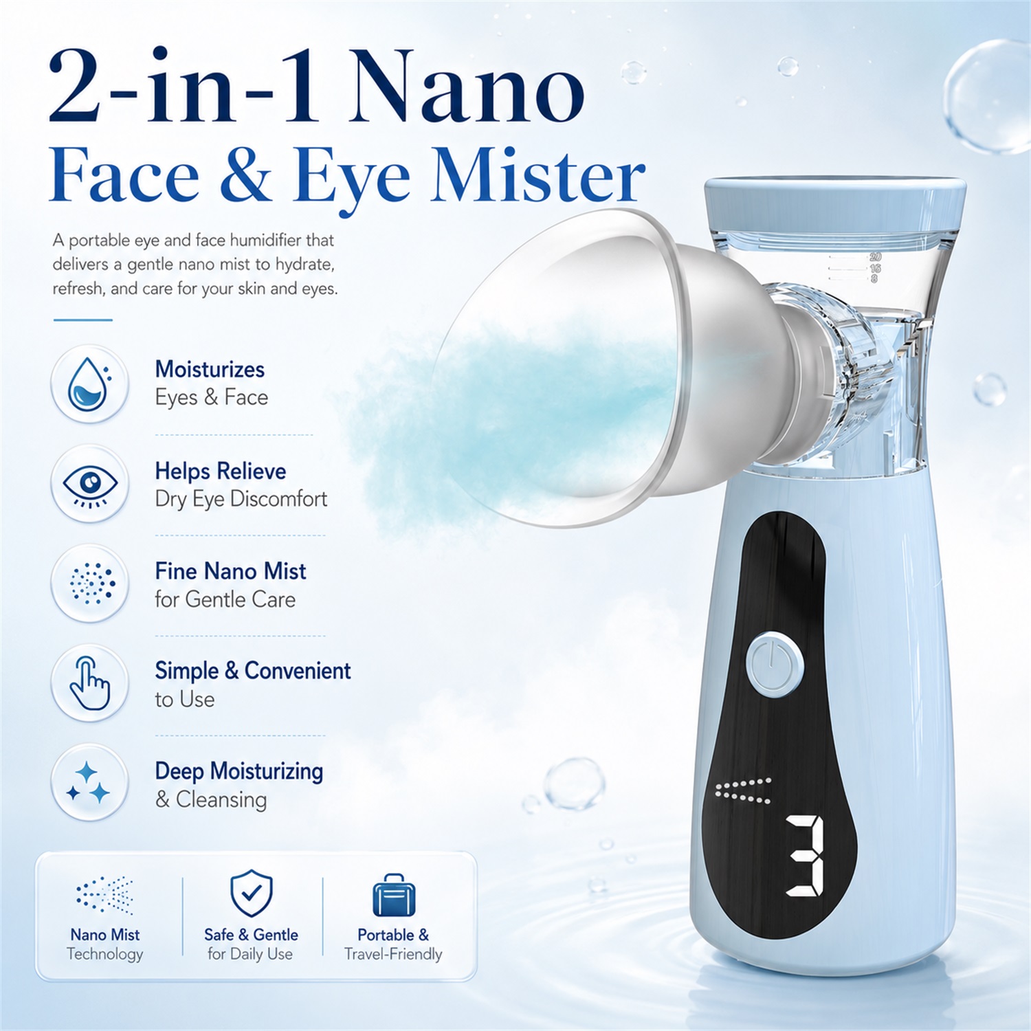 Nano Cold Spray Facial Steamer - Facial Steamer Nano review and price
