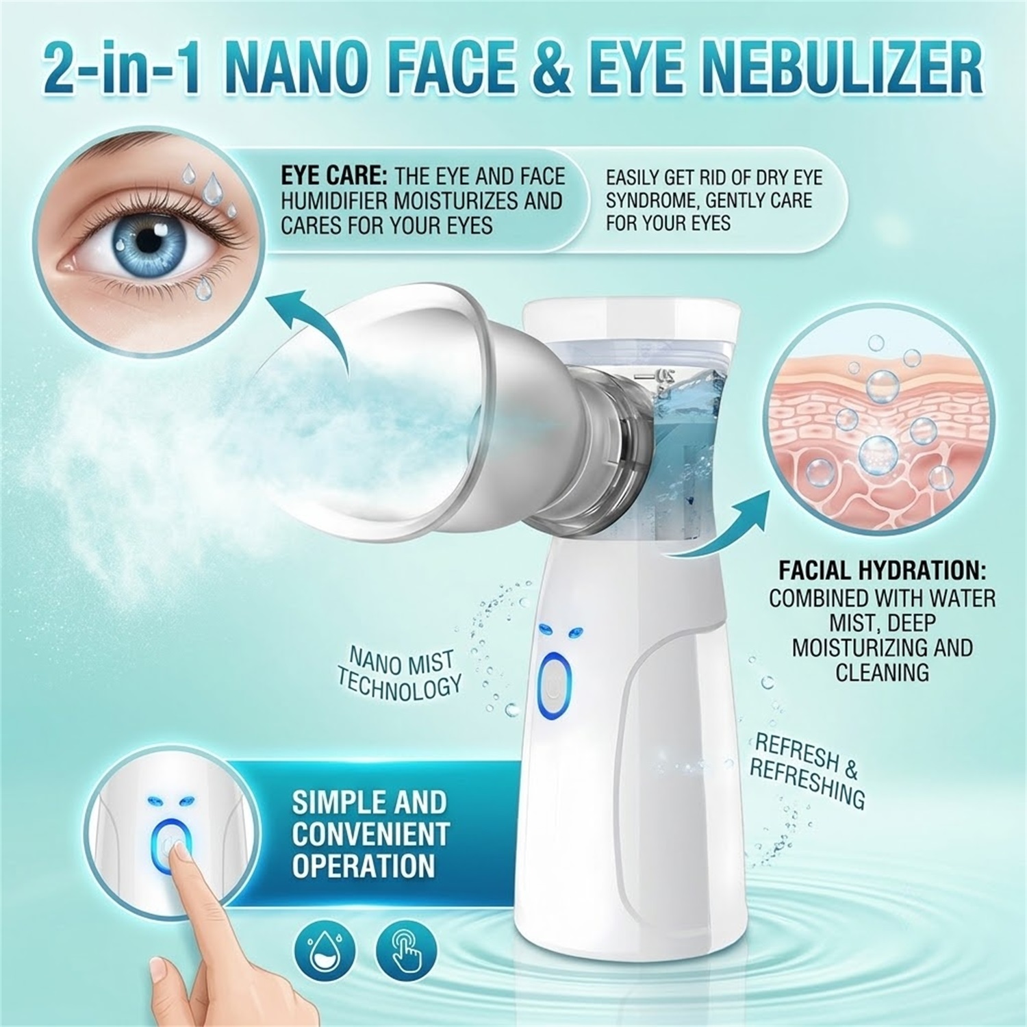Handheld Facial Nano Mister Po - Facial Steamer Nano review and price
