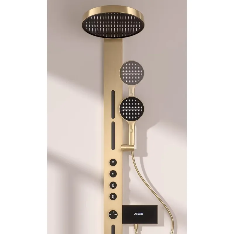 Brass Rainfall Shower Panel Se - Spa & Wellness Earth City Москва review and price